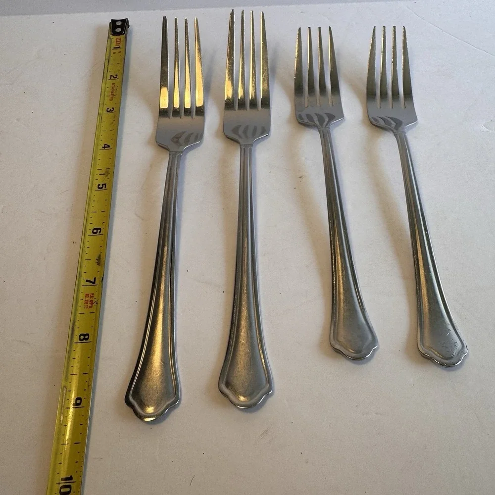4 Pfaltzgraff Forks 18/0